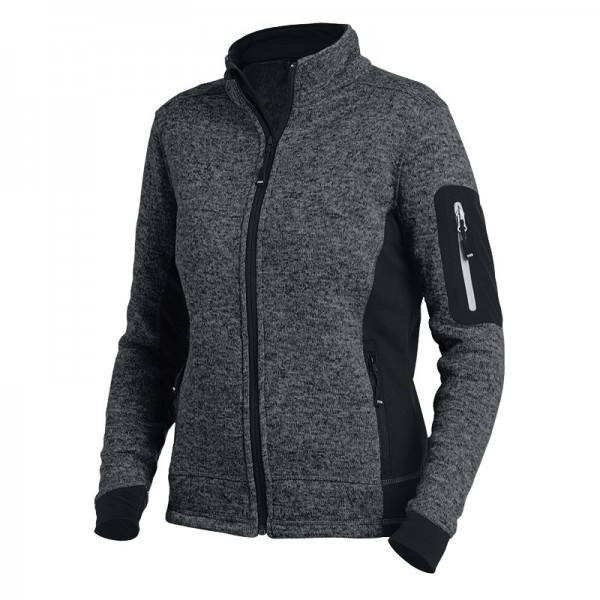 FHB MARIEKE Damen Strick-Fleece-Jacke | inkl. Sticklogo